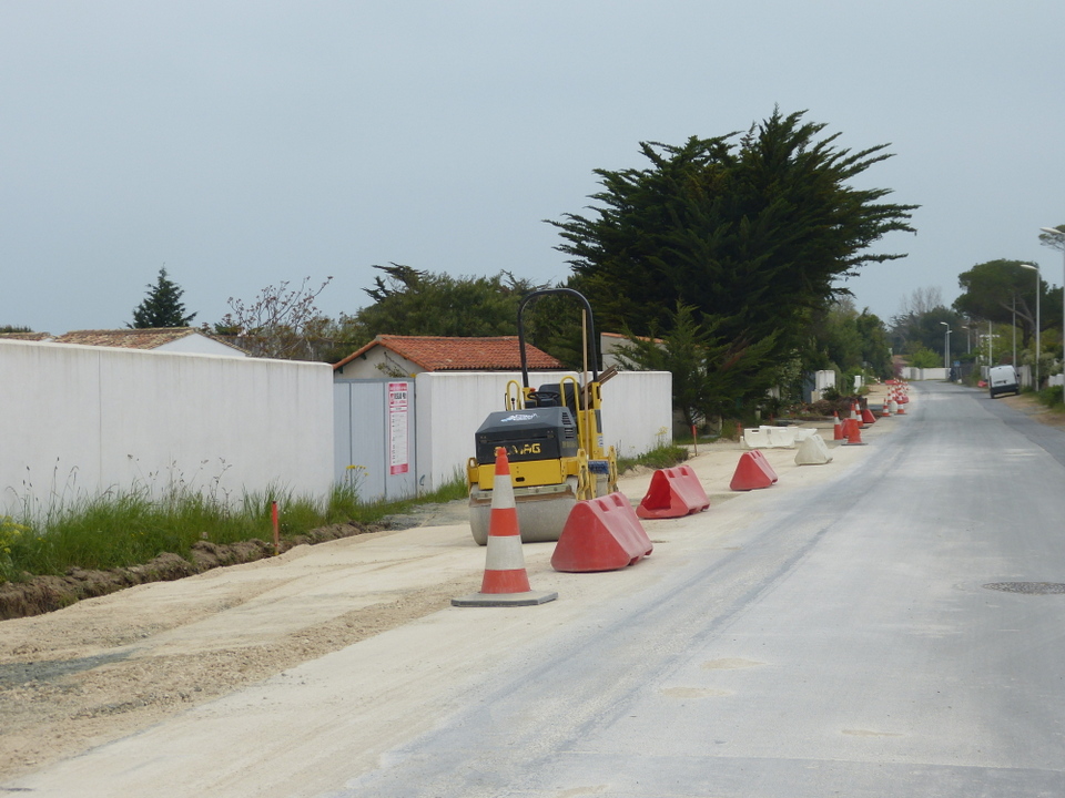 Les Portes, future piste cyclable