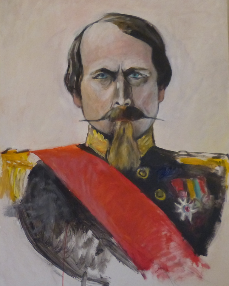 Napoléon III - Peinture de Jean-Jacques Vergnaud