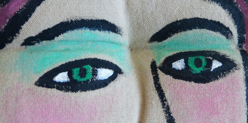 Katherine Margaritis, yeux