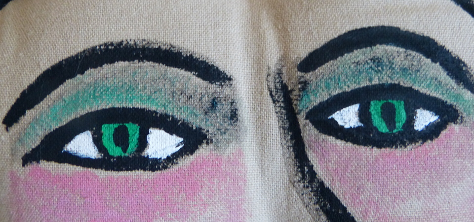 Katherine Margaritis, yeux