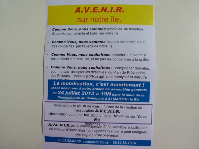 AVENIR - Affichette
