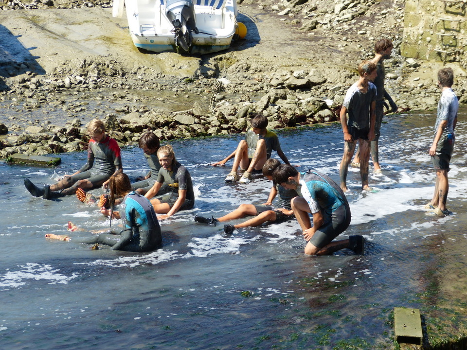 Loix - Journée du port - Baignade - 8 août 2013