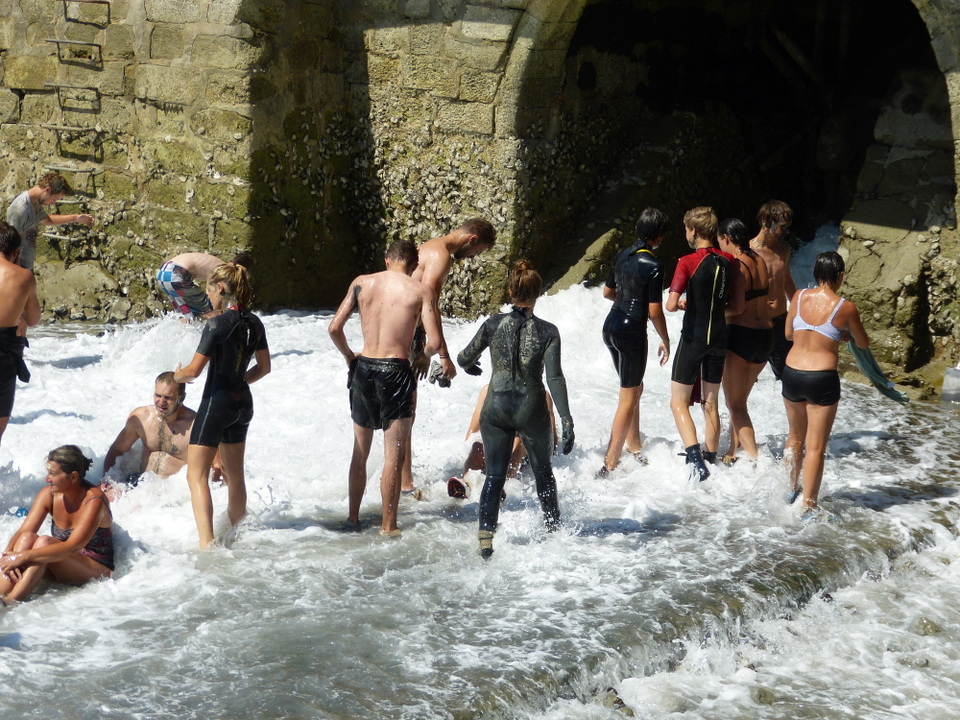 Loix - Journée du port - Baignade - 8 août 2013