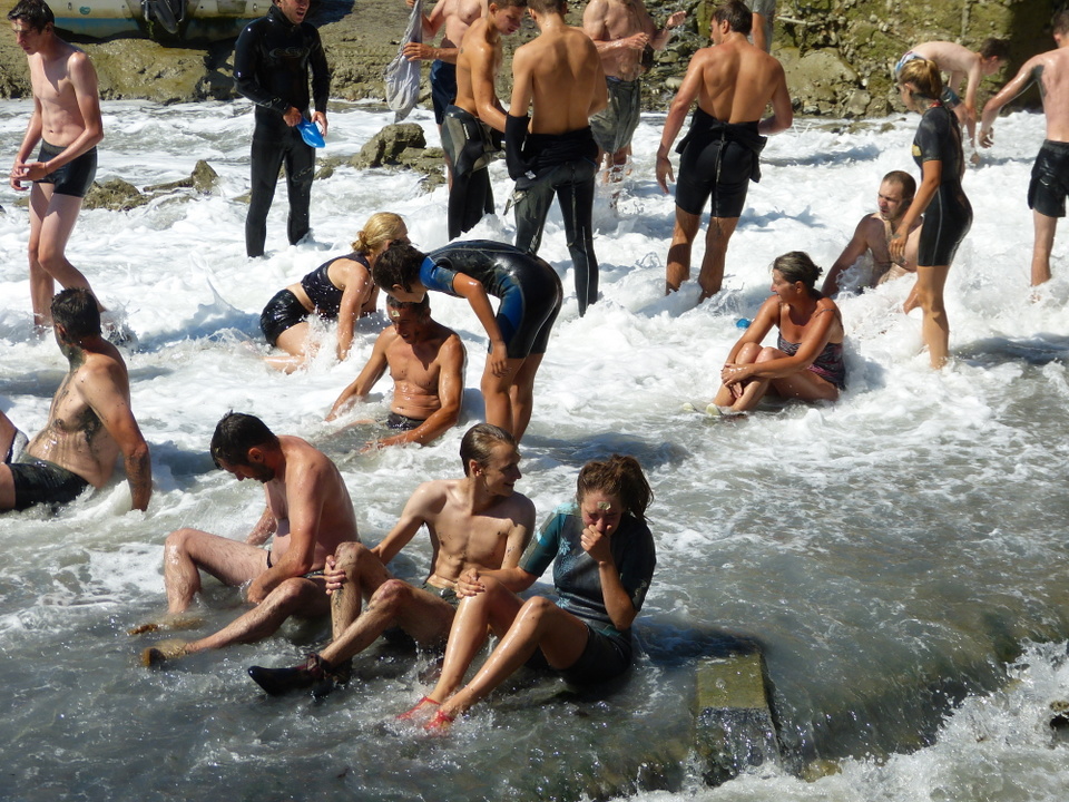 Loix - Journée du port - Baignade - 8 août 2013