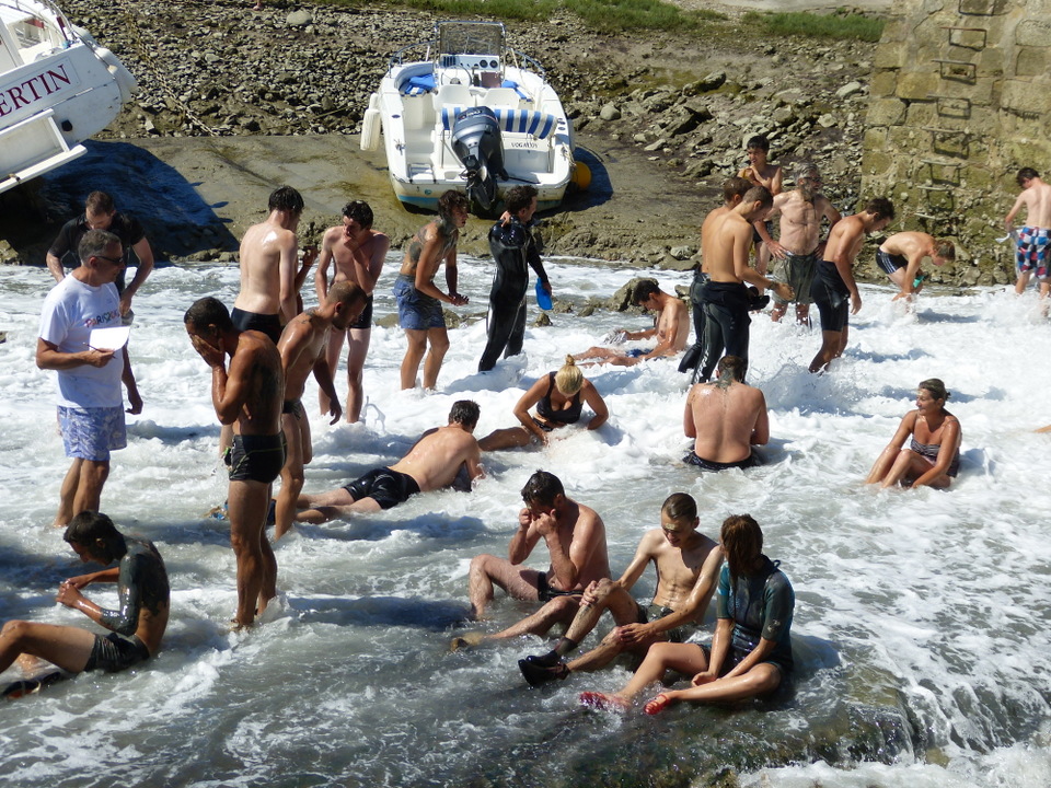 Loix - Journée du port - Baignade - 8 août 2013