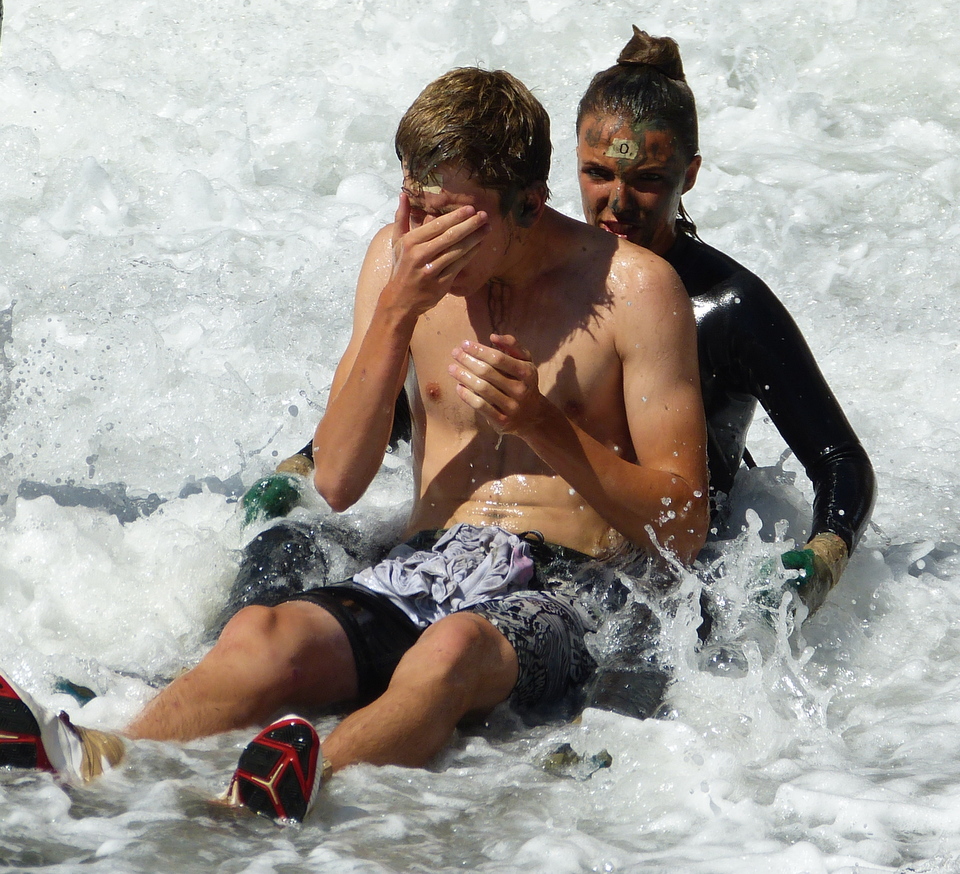 Loix - Journée du port - Baignade - 8 août 2013