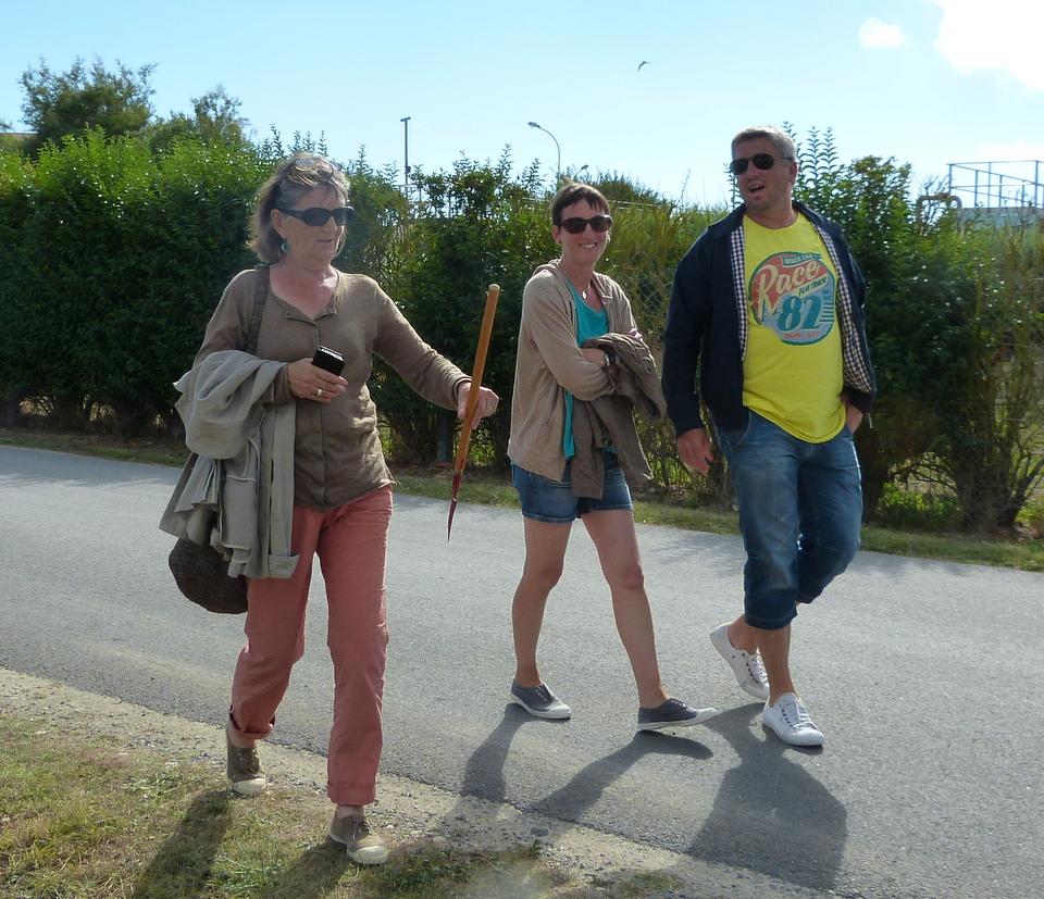 En route pour la digue du Goisil - La Couarde-sur-Mer