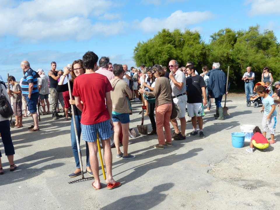 En route pour la digue du Goisil - La Couarde-sur-Mer