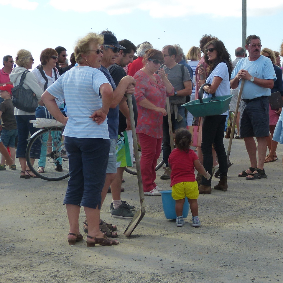 En route pour la digue du Goisil - La Couarde-sur-Mer