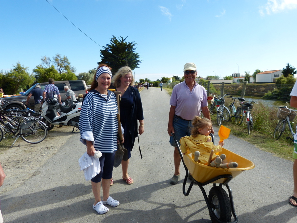 En route pour la digue du Goisil - La Couarde-sur-Mer