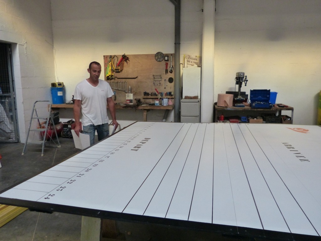 Construction du Cagouillodrome de Loix