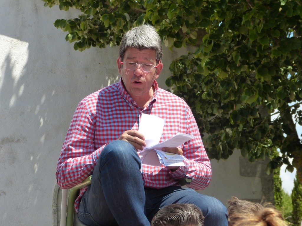 Lionel Quillet, maire de Loix