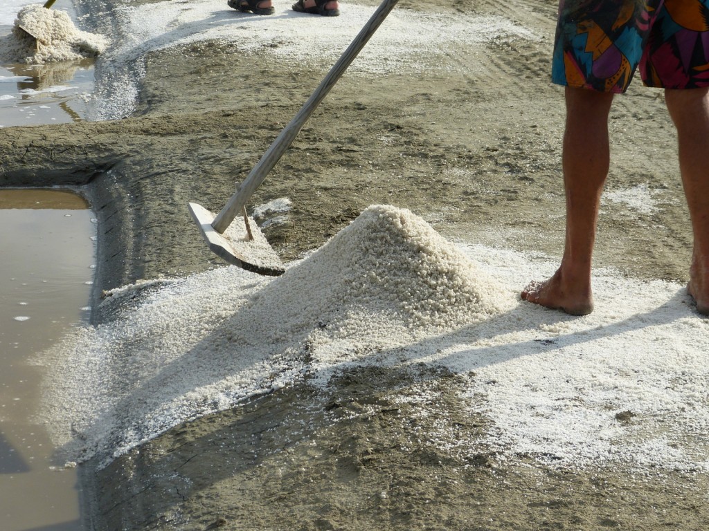 Souvron et tas de sel