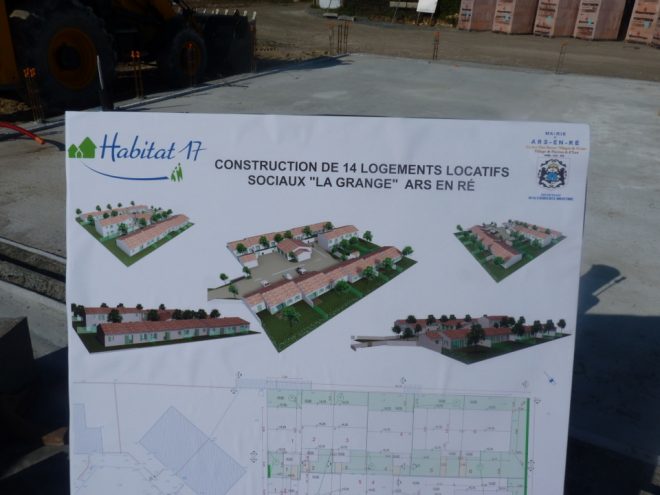 1ère pierre - Logements sociaux La Grange