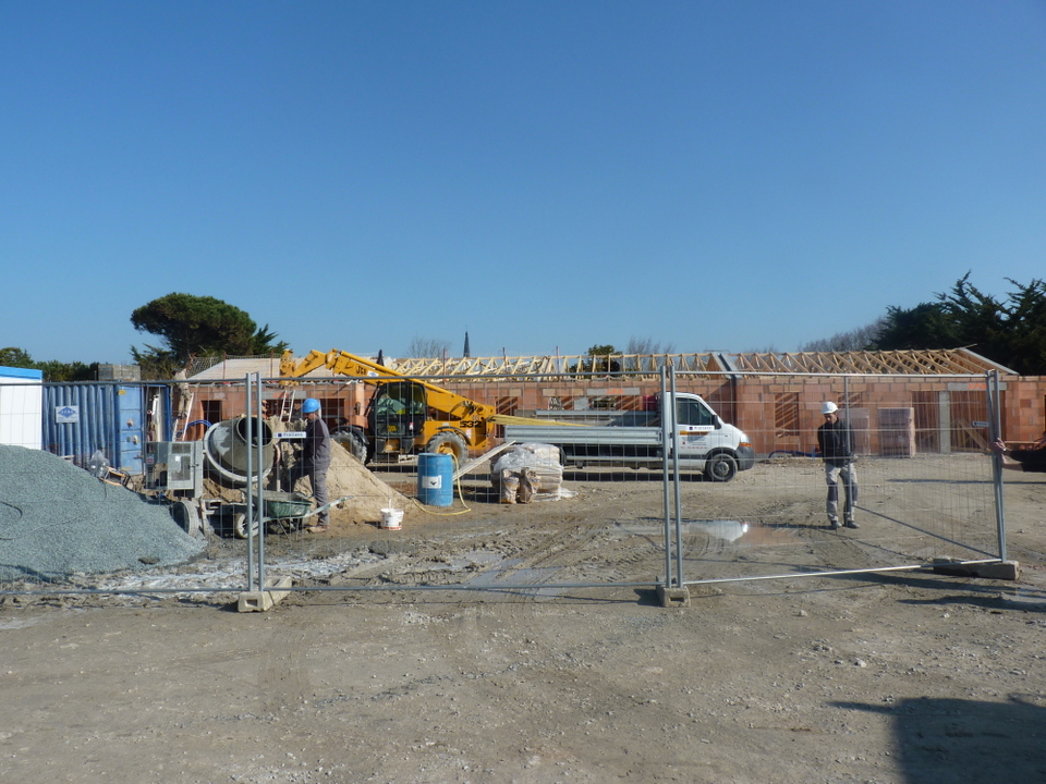 Chantier logements sociaux La Grange