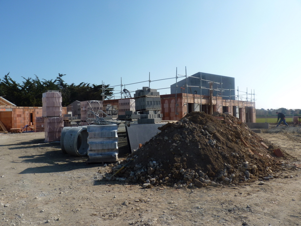 Chantier logements sociaux La Grange