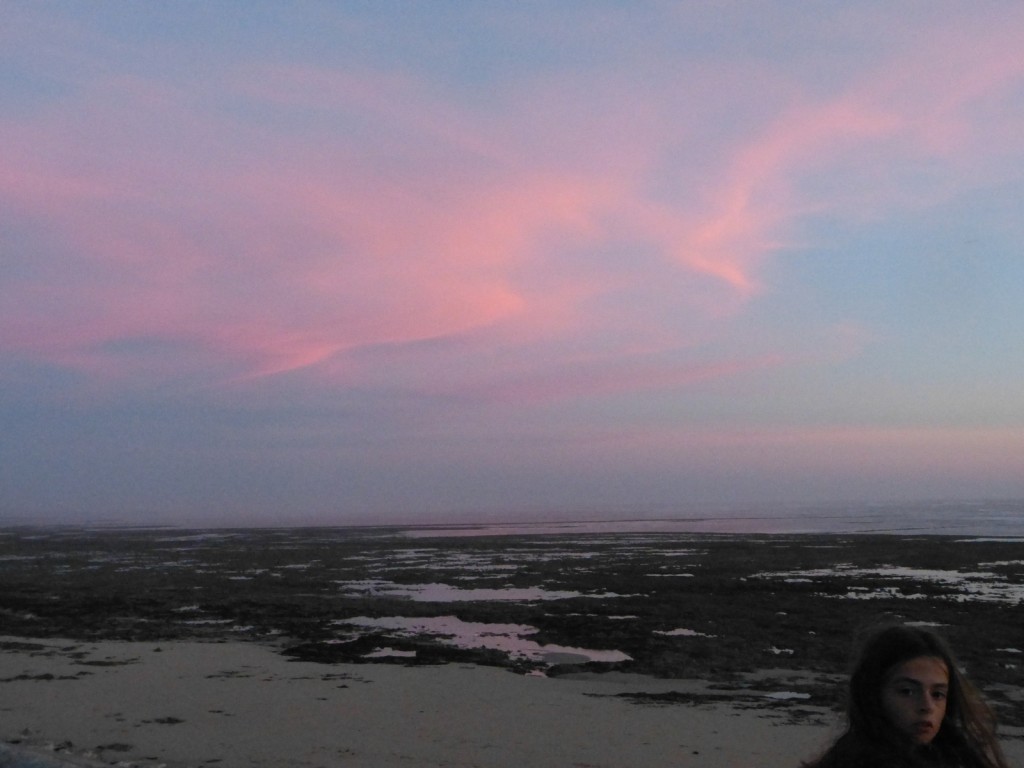Coucher de soleil sur l'île de Ré - octobre 2014