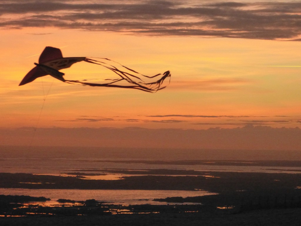 Coucher de soleil sur l'île de Ré - octobre 2014