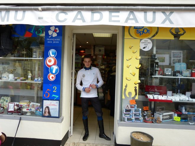 Damien Morin au PMU d'Ars-en-Ré - 9 novembre 2014