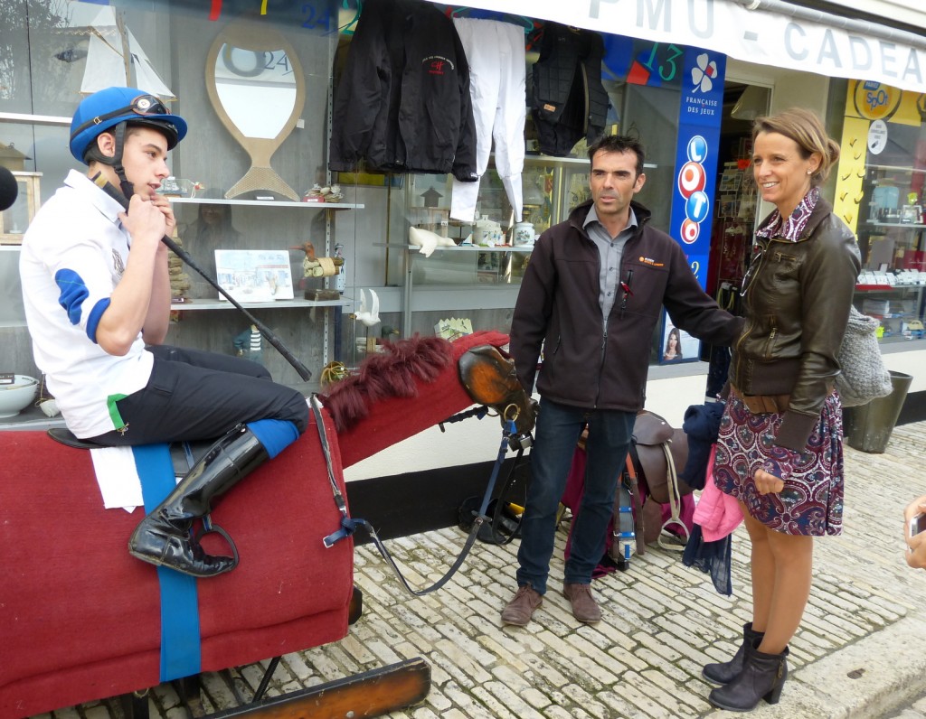 Damien Morin et ses parents - Ars-en-Ré - 9 novembre 2014